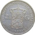 Монета 2 1/2 гульдена 1929 Нидерланды