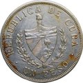 Монета 1 песо 1933 Куба