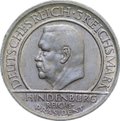 Монета 3 марки 1929 10 лет конституции Веймарская республика Германия