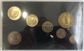 Набор монет 1, 2, 5, 10, 20, 50 центов 1994 Кипр