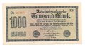 Банкнота 1000 марок 1922 Германия Веймарская республика