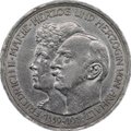 Монета 3 марки 1914 25 лет свадьбы Фридриха и Марии Анхальт-Дессау Германия