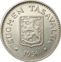 Монета 200 марок 1956 H Финляндия