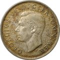 Монета 2 шиллинга (флорин) 1945 Великобритания