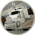 Монета 1 доллар 2010 P Грузовики - Kenworth W900 Тувалу