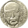 Монета 10 марок 1975 75 лет со дня рождения президента Урхо Кекконен Финляндия