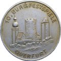 Жетон Фестиваль замков 10 Burgfestspiele Querfurt 1974 Германия ГДР