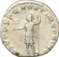 Монета Денарий 107 Траян (98-117) Победа Римская Империя