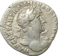 Монета Денарий 119-122 Адриан (117-138) Рома Римская Империя