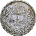Монета 1 крона 1894 Австро-Венгрия