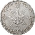 Монета 1 талер 1861 Коронация Вильгельма I и Августы Пруссия Германия