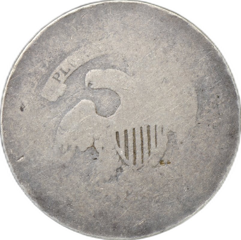 Монета 10 центов 1827 Liberty Cap Dime США