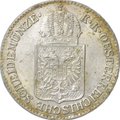 Монета 6 крейцеров 1849 A - Вена Австрия