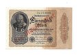 Банкнота 1000000000 (миллиард) марок 1923 надпечатка на 1000 марок 1922 Германия Веймарская республика