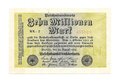 Банкнота 10000000 марок 1923 (10 миллионов) Германия Веймарская республика 22 августа