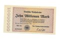 Банкнота 10000000 марок 1923 (10 миллионов) Германия Веймарская республика 2 сентября
