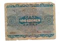 Банкнота 100 крон 1922 Австрия