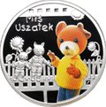 Монета 1 доллар 2010 Герои мультфильмов - Мишка Ушастик Ниуэ