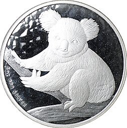 фото для Монета 1 доллар 2009 Австралийская Коала Австралия Аверс