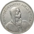 Монета 5 франков 1937 Швейцария