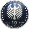 Монета 10 евро 2010 100 лет со дня рождения Конрада Цузе Германия