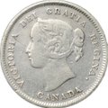 Монета 5 центов 1896 Канада