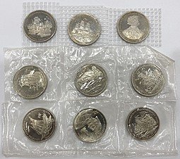 фото для Полный набор медалей 300-летие Российского военно-морского флота Межнумизматика выпуск 1-3 Аверс