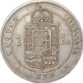 Монета 1 форинт 1879 Венгрия