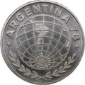 Монета 3000 песо 1978 Чемпионат мира по футболу, Аргентина 1978 Аргентина