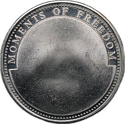 фото для Монета 10 долларов 2001 без тампопечати Либерия Аверс