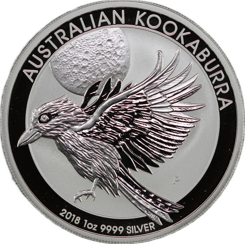 Монета 1 доллар 2018 Австралийская Кукабара Австралия