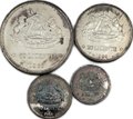 Набор монет 5,10,20,50 лисенте 1966 PROOF Лесото 