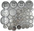Инвестиционный лот 50 унций серебра в серебряных монетах и медалях России и Мира