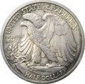 Монета 1/2 доллара 1917 США