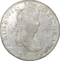 Монета 8 реалов 1821 Mo Мексика