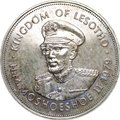 Монета 10 малоти 1979 Памятник Королю Мошвешве I BUNC Лесото
