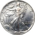 Монета 1 доллар 1987 Американский серебряный орёл США