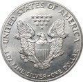 Монета 1 доллар 1987 Американский серебряный орёл США