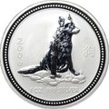 Монета 1 доллар 2006 Год собаки Лунар Австралия