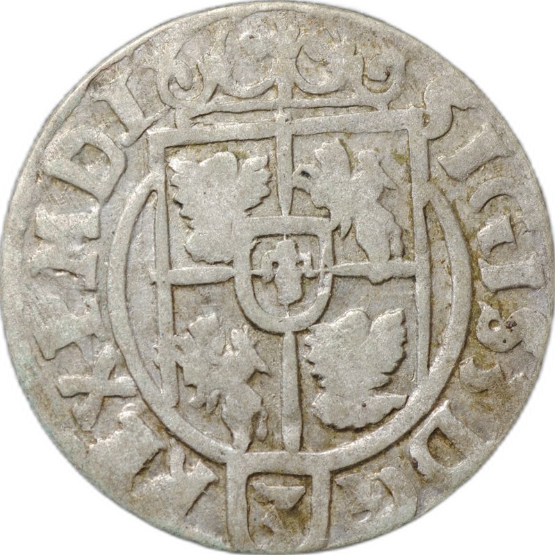 Монета 1 полторак (1,5 гроша) 1622 Сигизмунд III Ваза Польша
