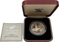 Монета 5 динар 1995 50 лет ООН Бахрейн (футляр)