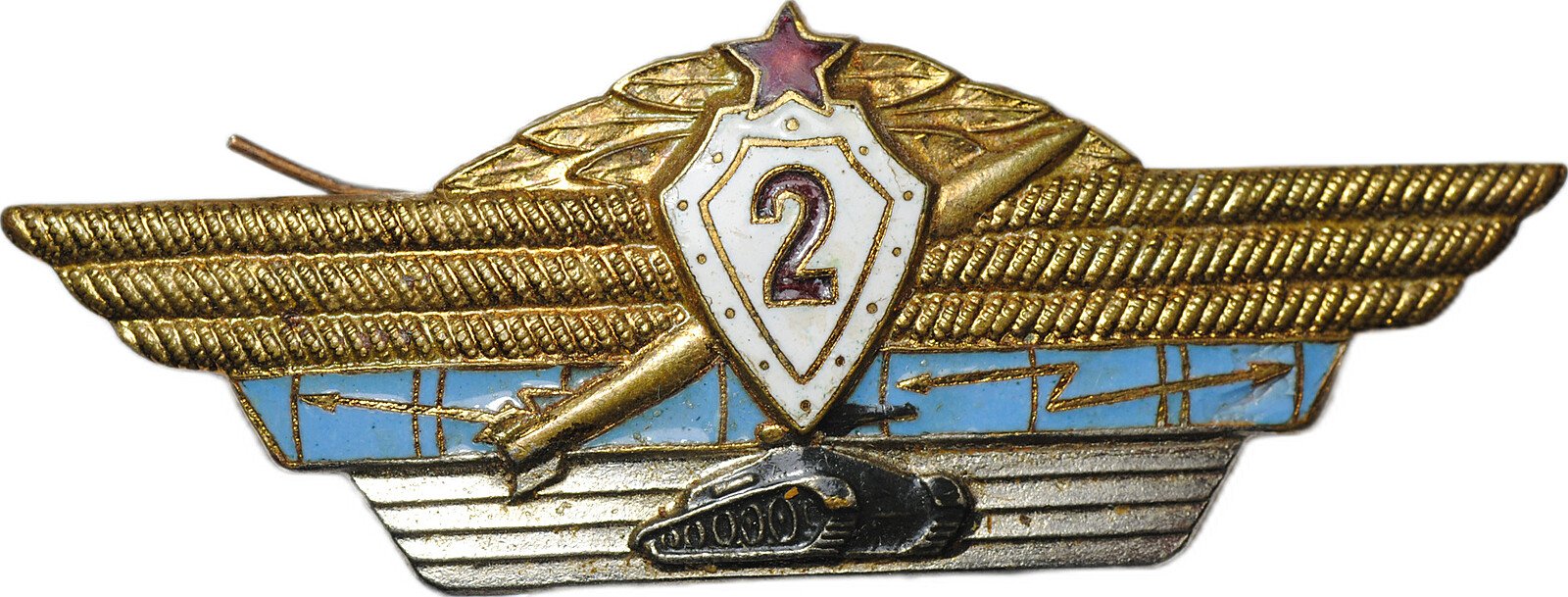 Знак классности Танкист 2-го класса