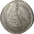 Монета 1 талер 1691 Венгрия слаб CPRC AU 53