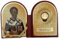 Монета 100 рублей 2013 Святитель Николай Чудотворец Православные святые Беларусь