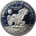 Монета 1 доллар 1971 S Эйзенхауэр серебро PROOF США