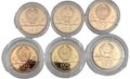 Набор Олимпиада 80 в Москве 100 рублей 1977-1980 золото ПРУФ 6 монет