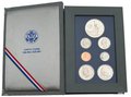Набор 1, 5, 10, 25, 50 центов, 1 доллар 1986 100 лет статуе Свободы Prestige Set США