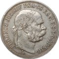 Монета 5 крон 1907 Австро-Венгрия