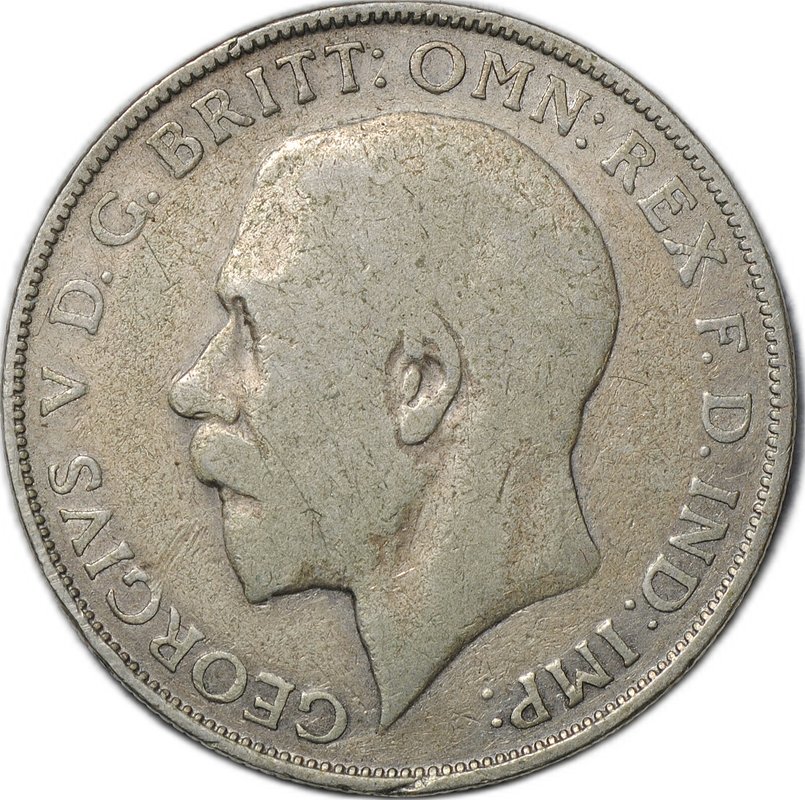 Монета 1 флорин 1926 Великобритания