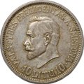 Монета 10 лит 1938 20 лет республике Президент Сметона Литва